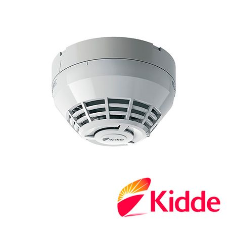 Detector Direccionable Kidde Kioshd Optico De Humo Y Temperatura Requiere Base De La Serie Ki Para Su Integracion Con Los Panele