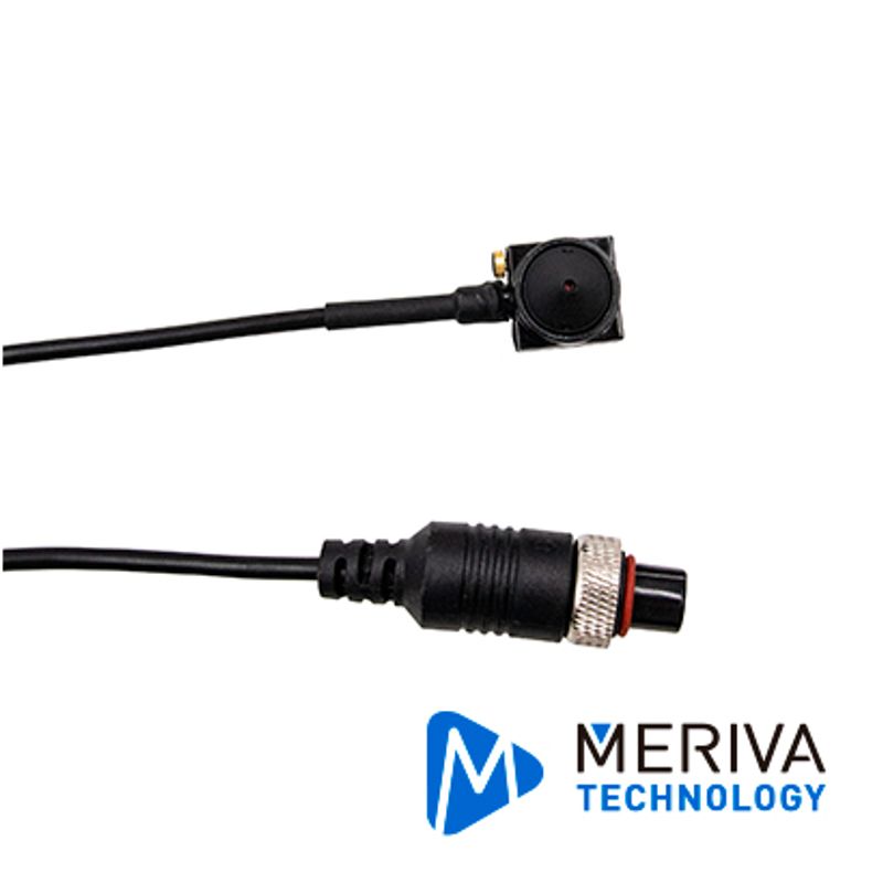 Camara Movil Pinhole Meriva Mc409hd 720p 1mp 3.6mm Con Audio Tecnologia Ahd Conector Din 4pin Compatible Con Dvrs Moviles