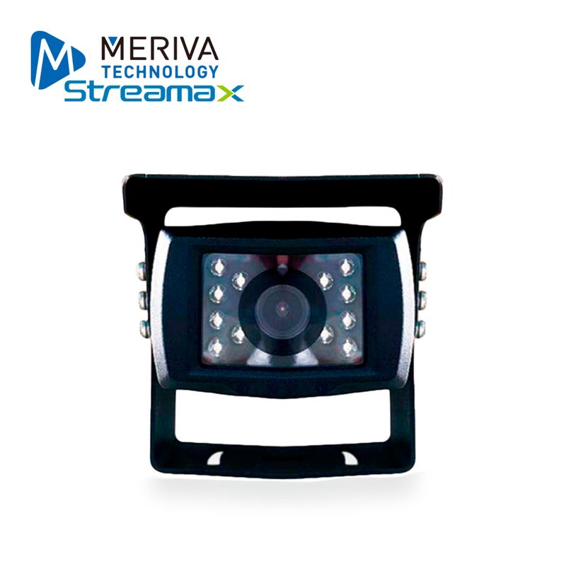 Camara Movil Ip Meriva Streamax Mc4xr / 2mp / 1080p / 2.8mm / Ip67 / Uso Exterior /10m Ir / Conector Din De Aviacion 6 Pines / C