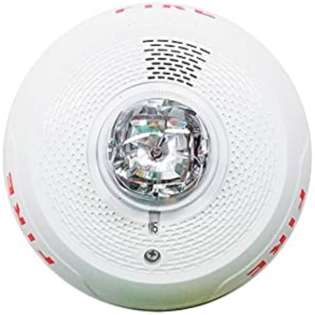 HORN STROBE 2W WHITE CEILING