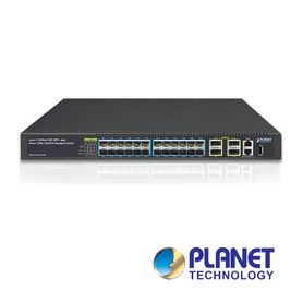 switch planet gigabit ethernet xgs635024x4c 24 puertos 10g sfp 4 puertos 100g qsfp28 800 gbits