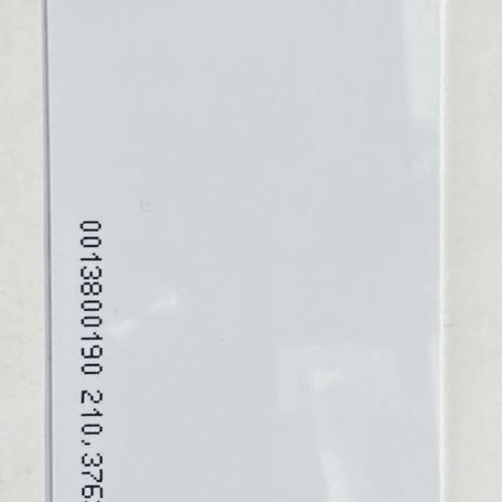 Zkteco Idcardn  Paquete De 10 Tarjetas  Id 125 Khz / 0.88 Mm De Grosor / Folio Impreso / Modelo A16060006