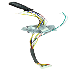 Cable siames de dispositivo facial ,cable de alimentacion ,cable de datos de alarma y comunicacion compatible con  DSK1T321MFWX