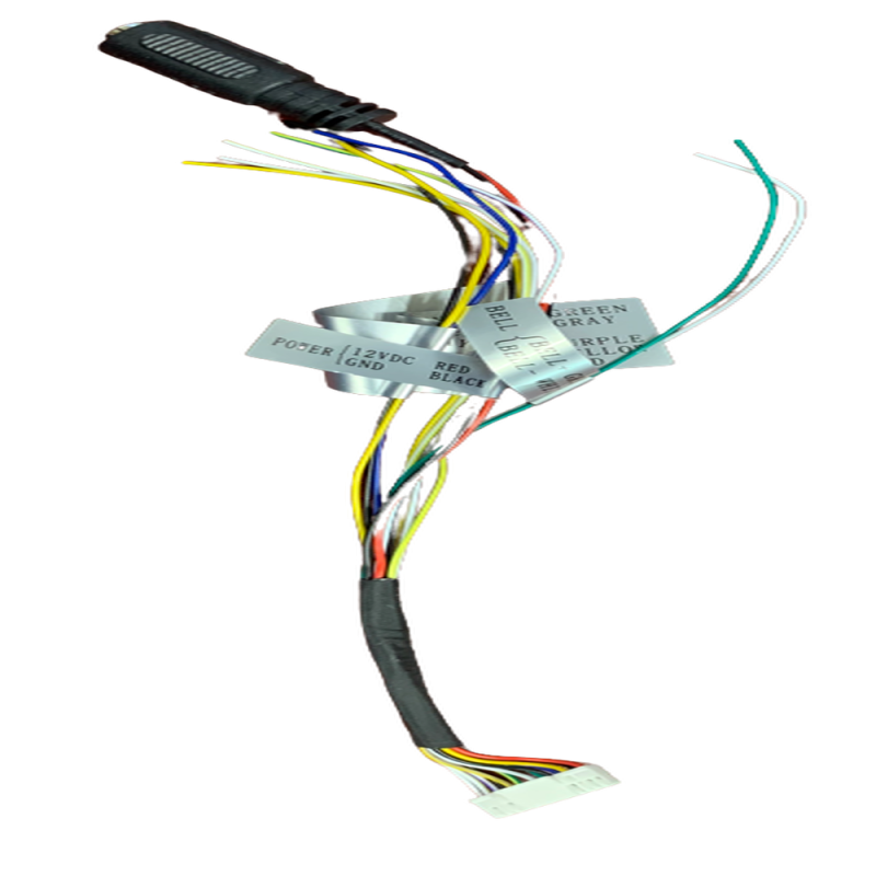 Cable siames de dispositivo facial ,cable de alimentacion ,cable de datos de alarma y comunicacion compatible con  DSK1T321MFWX