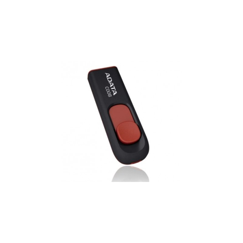 Memoria USB ADATA C008 - Negro, 16 GB, USB 2.0