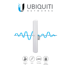 Ubiquiti Litebeam Ac Lap120  Radio Con Antena Integrada Airmax Ac 5.8ghz / Exterior / Antena Sectorial 16 Dbi / 120 Grados Apert