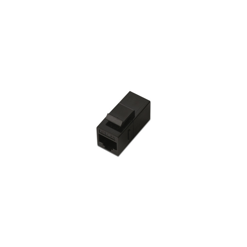 Saxxon M226  Cople Rj45 / Rj45 Hembra A Rj45 Hembra / Cat 6 / Color Negro