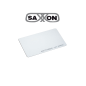 Saxxon Saxthf01 Paquete De 10 Tag De Pvc Uhf Pasivo / Compatible Con Lectoras Saxr2656  Saxr2657 / Epc Gen2 / Folio Impreso