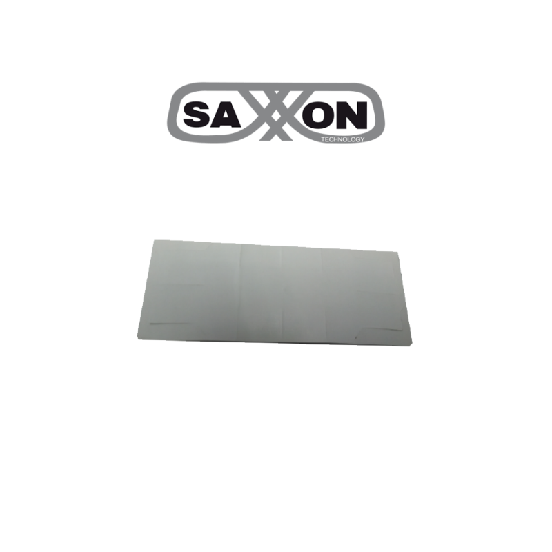 Saxxon Thf02  Paquete 10 Tag De Papel Adherible 860960mhz./ Altas Temperaturas / Compatible Con Lectoras Saxr2656  Saxr2657 / Fo