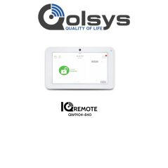 Qolsys Iqremote  Qw9104840 Panel Touch Secundario De 7”compatible Con Iq Panel 4 Iq Hub Iq4 Hub Iq Pro Y Iq Panel 2 Plus.  Cámar