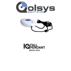 Qolsys  Iqfallpendant   Qs1314840 Botón De Emergencia De Caida Inalámbrico Para Qolsys Qs1314840. Detecta Automáticamente Si El 