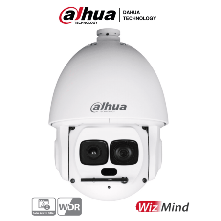 Dahua Dhsd6al433xahnr  Ptz Ip De 4 Megapixeles/ 33x De Zoom Optico/ Wizmind/ H.265/ Starlight/ Laser De 550 Mts/ Smd Plus/ Autot