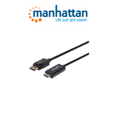 Manhattan 153188  Cable Displayport  Hdmi Mm 1080p 3.0m