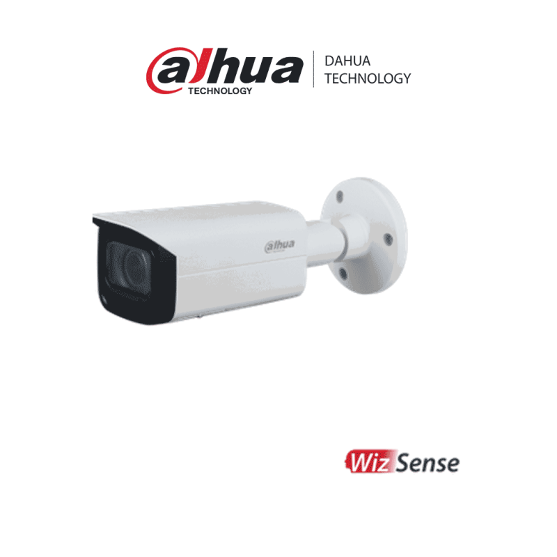 Dahua Ipchfw3241tnzas27135  Cámara Ip Bullet Resolución De 2 Mp/ Lente Mot. 2.7 A 13.5mm/ ∢ 108°28°/ Ir 60 Mts/ Ia Wizsense/ Smd