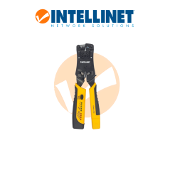 Intellinet 780124 Pinza Crimpeadora Universal De Plugs Modulares Y Probador De Cables 2en1 Crimpeadora Y Probador De Cables  Cor