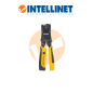 Intellinet 780124 Pinza Crimpeadora Universal De Plugs Modulares Y Probador De Cables 2en1 Crimpeadora Y Probador De Cables  Cor
