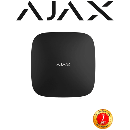 Ajax Rex 2 B Repetidor De Senal De Radio Con Compatibilidad Para Verificación Fotográfica. Color Negro