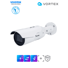Vivotek Ib839eht  Camara Ip Vortex Essential Series Bullet Exterior 5 Megapixeles Lente Varifocal 2.8 10 Mm Ir 30 Mts Wdr Pro Ip