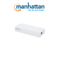 Manhattan 560689 Switch Fast Ethernet De 8 Puertos De Plástico / Para Escritorio / Puertos 10/100 / Ieee 802.3az (ethernet De Ef