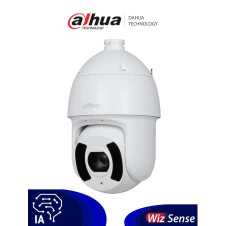 Dahua Dhsd6ce445gbhnr Ptz Ip De 4mp / Starlight./ Zoom Óptico De 45x/ Ir Hasta 250 M/ Autotracking 3.0/ Protección Perimetral/ D