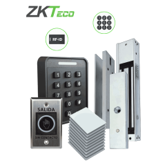 Zkteco Sa40e Kit   Control De Acceso Kit  Kit De Acceso Autónomo Solución Para Una Puerta Que Incluye 1 Sa40 Control De Acceso /