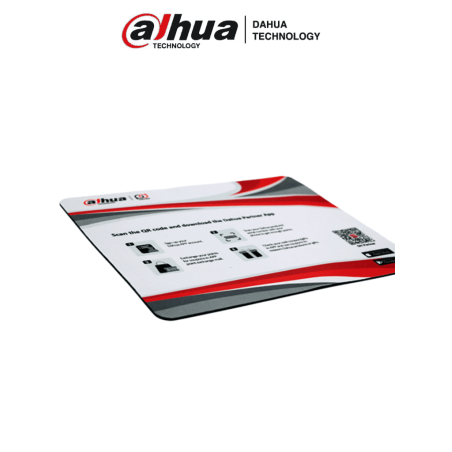 Dahua Matpro047  Mouse Pad Blanco Con Info Dahua Partner App/ Promocional