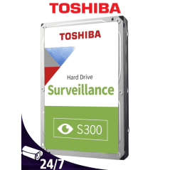 Toshiba Hdwt720uzsva   Disco De 2 Tb Serie S300 / Para Videovigilancia/ Ideal Para Trabajo 24/7/ Inteface Sata 3.5 / 5400 Rpm / 