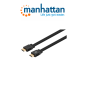 Manhattan 355629  Cable Hdmi Plano De Alta Velocidad Con Ethernet 4k  60hz Uhd Hdmi Macho A Macho 3 M (10 Pies) Hdr Hec Arc Cont