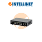 Intellinet 561839  Switch Poe Con 5 Puertos Gigabit Cuatro Puertos Poe (pse) Compatibles Con Ieee 802.3at/af (poe/poe) Presupues