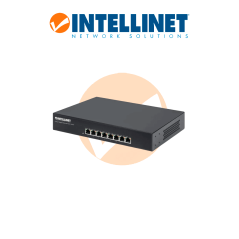 Intellinet 560641  Switch Gigabit Poe De 8 Puertos Ieee 802.3at/af Power Over Ethernet (poe(poe) 140 W Endspan Para Escritorio P