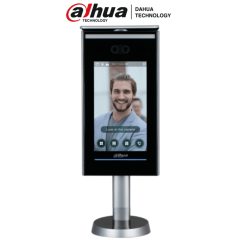 Dahua Dhiasi7223xa  Control De Acceso Con Reconocimiento Facial/ Pantalla De 7/ Curva/ Cámara De 2 Mp/ 100000 Usuarios/ 100000 R