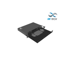 Sbe Tech Sbedfo18d  Distribuidor De Fibra Óptica Con Charola Deslizable /  Acepta 3 Placas De Acopladores / 1 Ur