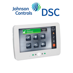 Dsc Hs2tchpro  Teclado Cableado De Pantalla Táctil De 7’’  Admite 248 Zonas Compatible Con Panel Pro 