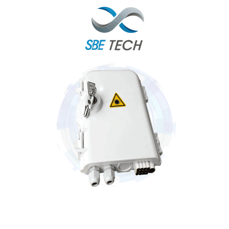 Sbetech Sbecdextfttx2x8  Caja De Distribución Para Fttx Para Exterior 2 X 8 Ip65