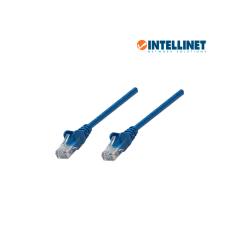 Intellinet 318129  Cable Patch / 0.45m( 1.5f) / Cat 5e / Utp Azul