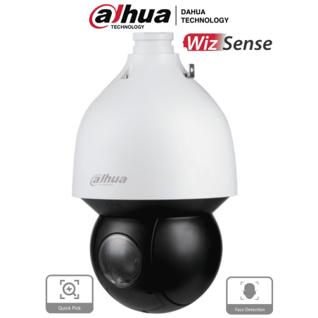 Dahua Sd5a432gbhnr Cámara Ip Ptz 4mp/ Wizsense/ Starlight/ 32x Zoom/ Ir 150m/ Autotracking 3.0/ Protección Perimetral/ Face Dete