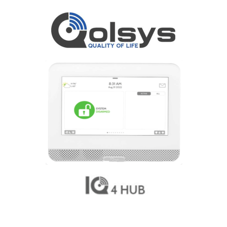 Qolsys Iq4 Hub  Sistema De Alarma Iqpanel4 Autocontenido 