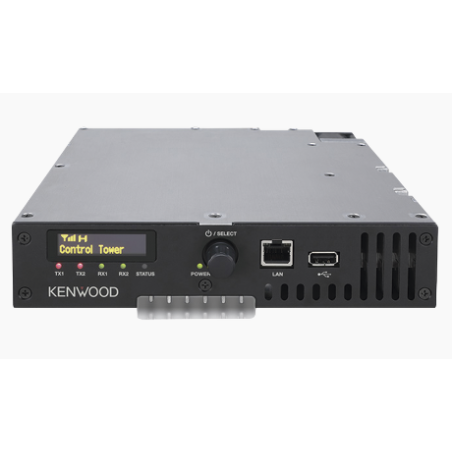 Repetidor UHF 450-520 MHz, Digital NXDN-DMR-Análogo, 40 Watts, puerto LAN, MIL-STD-810, SNMP, Inc. accesorios de inst.