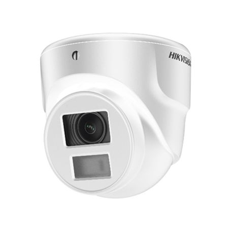 Ultra Mini Turret Turbo 2 Megapixel (1080p) / Gran Angular / Lente 2.8 Mm / 20 Mts Ir Exir / Exterior Ip67 / 4 Tecnologias (tvi 