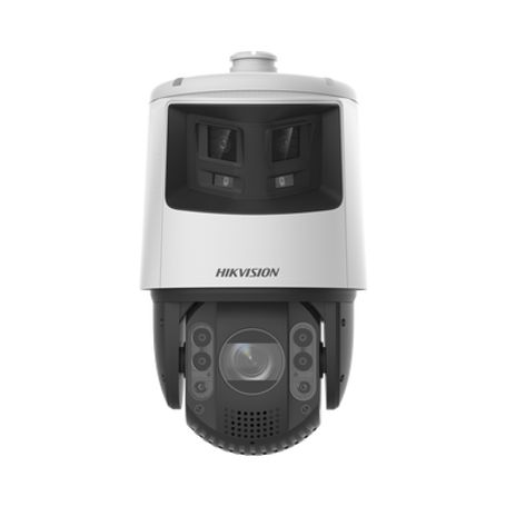 tandemvu domo ptz ip 4 megapixel con cámara panoramica 6 megapixel  32x zoom  200 mts ir  30 mts luz blanca  acusense  ip66  al