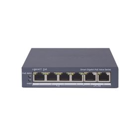 switch gigabit poe  administrable  4 puertos 101001000 mbps poe afat  2 puertos 101001000 mbps uplink  configuración nube hikpa