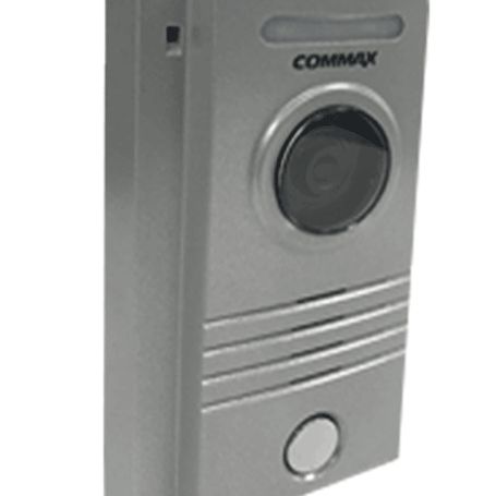 Commax Drc40k  Frente De Calle De Aluminio Uso En Interior Y Exterior Compatible Con Todos Los Monitores Commax Conexión A 4 Hil
