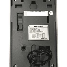 commax drc40k  frente de calle de aluminio uso en interior y exterior compatible con todos los monitores commax conexión a 4 hi