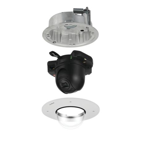 Cámara Ip Domo Interior Antivandálico Ptrz 2mp / Fácil Instalación En Plafón / Lente Motorizado 2.812mm / Wdr 150db / H.265  Wis