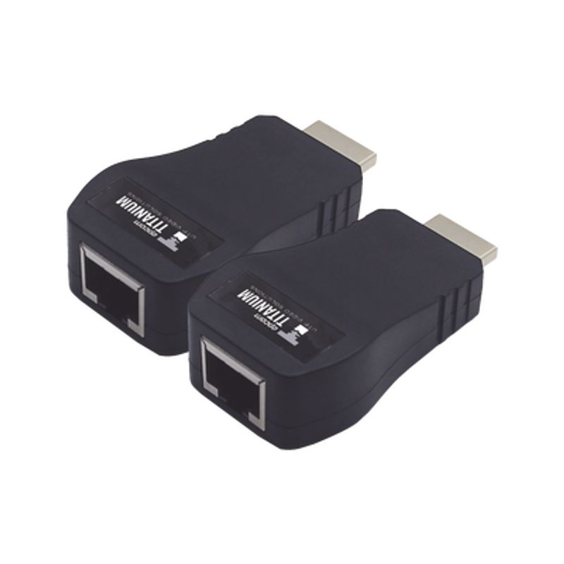 Kit Extensor 25m Convertidor Senal Hdmi A Utp (cat5e/cat 6)  / Calidad Premium