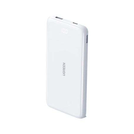 powerbank ultra delgado 10000mah   dos puertos  usba  usbc  pd 30 20w  qc30 225w  fcp  afc  entradasalida usbc carga y alimenta