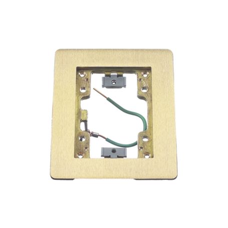  mmarco dlaton cepillado pcaja dpiso rectangular para 1 gang 6 in x 485 in