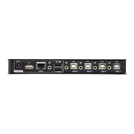 Switch Km Usb 4 Puertos  Boundless Switching  Rs232 