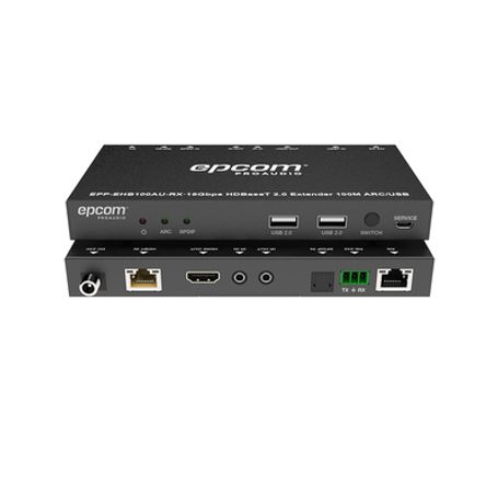 Kit Extensor Hdmi  4k2k60hz  Hdr 444  Hdbaset  150m  Salida De Audio  Hdcp 2.2  Ir Bidireccional