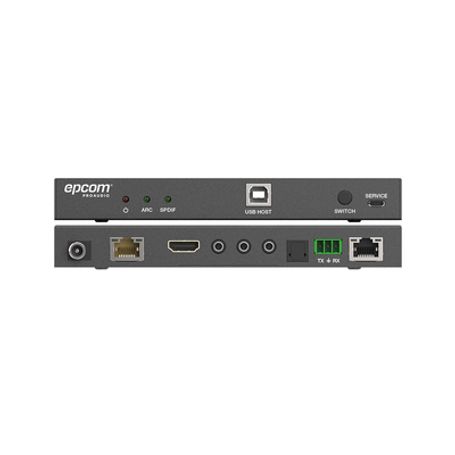 Kit Extensor Hdmi  4k2k60hz  Hdr 444  Hdbaset  150m  Salida De Audio  Hdcp 2.2  Ir Bidireccional